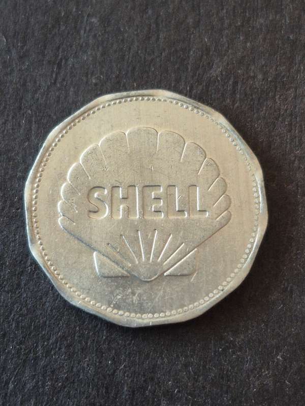 Shell Aliminium Moon Landing Token (Jupiter C ) 1958