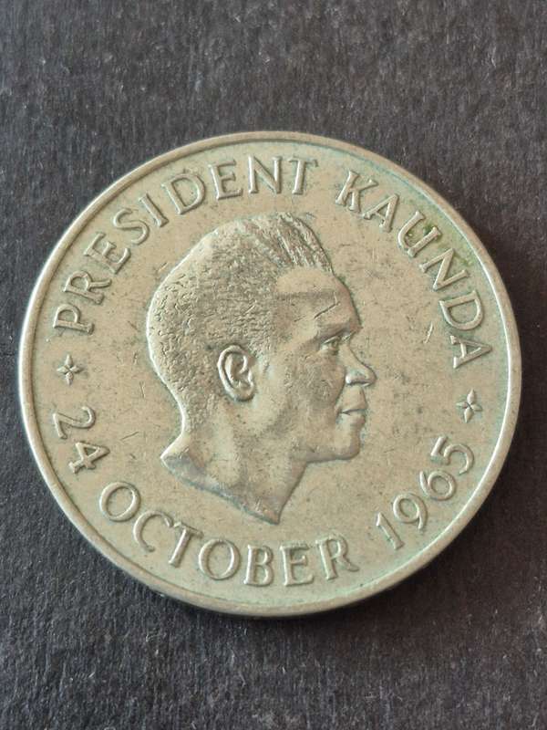 Zambia 5 Shillings 1965