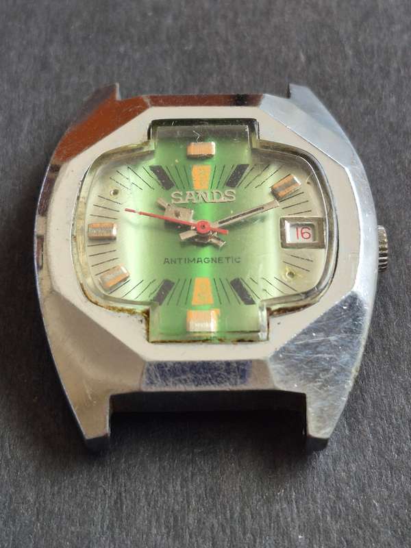 Sands Antimagnetic Swiss Movement Men's Mechanical Wrist Watch (not working)