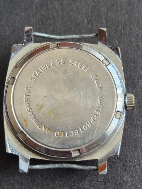 Vintage Kams 17 Deluxe Jewelled Water Protected Swiss Movement Mechanical Wrist Watch (not working)