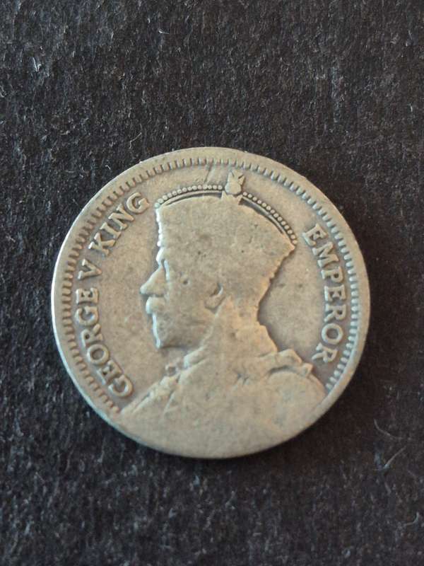 Southern Rhodesia Threepence 1932  .925 Silver