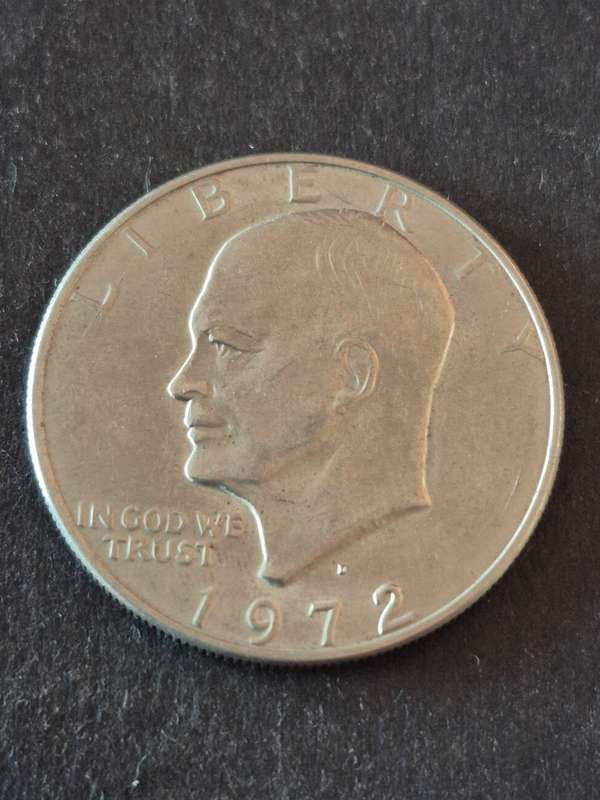 USA Eisenhower Dollar 1972