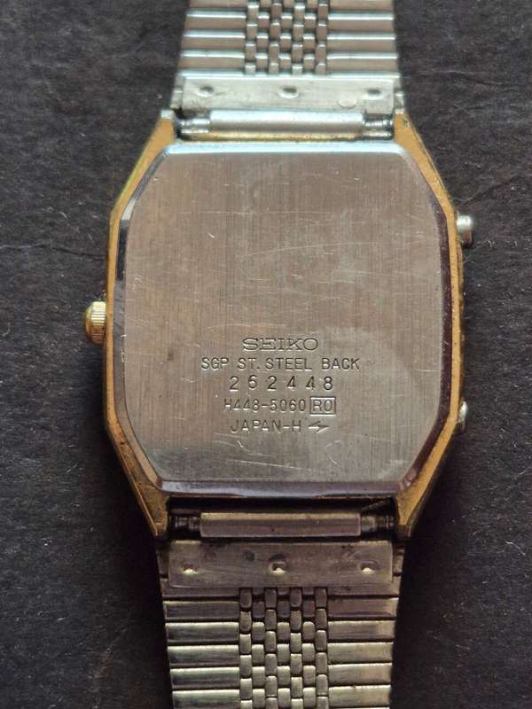 Vintage Seiko Quartz Watch (untested) not working