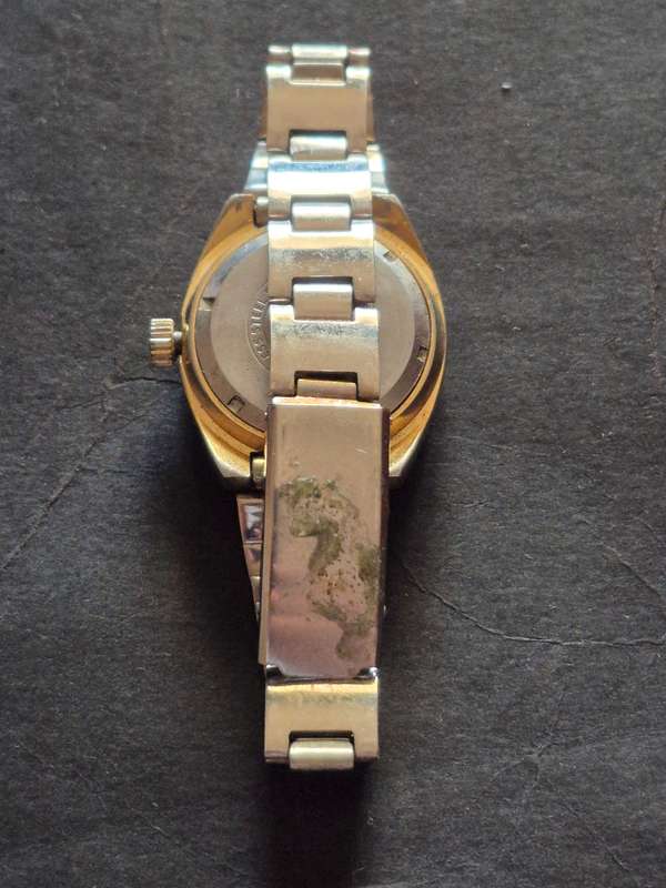 Vintage Ladies Roma 17 Jewels Water Resistant Anti Magnetic Watch (not working)