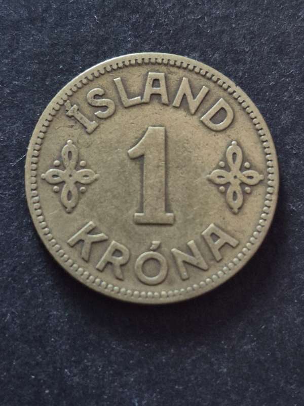 Iceland 25 Krone Christian X 1925