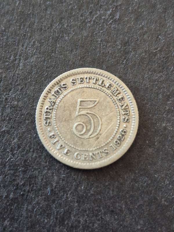 Strait Settlements 5 Cents 1926