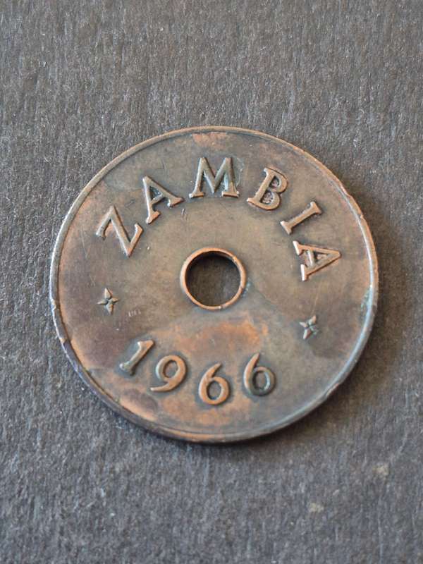 Zambia One Penny 1966