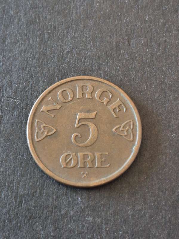 Norway 5 Ore 1956