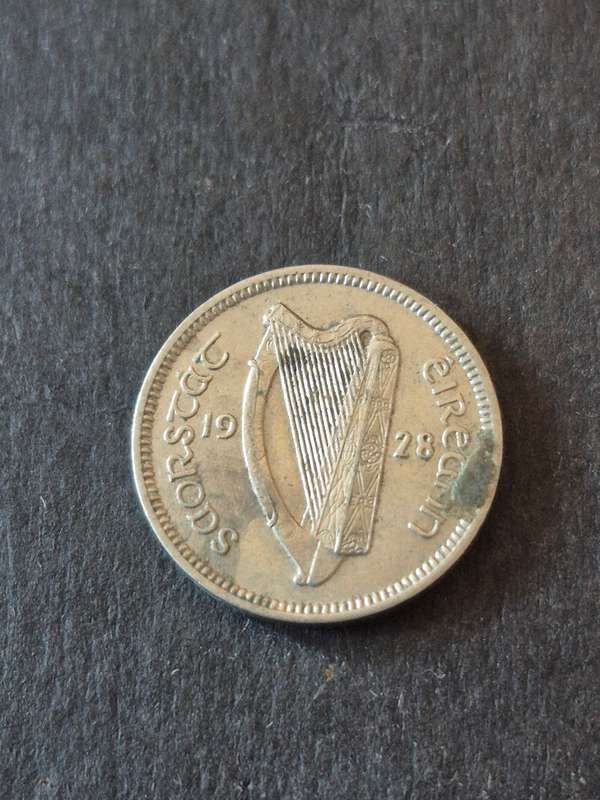 Ireland Threepence 1928
