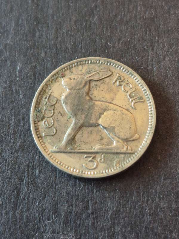 Ireland Threepence 1928