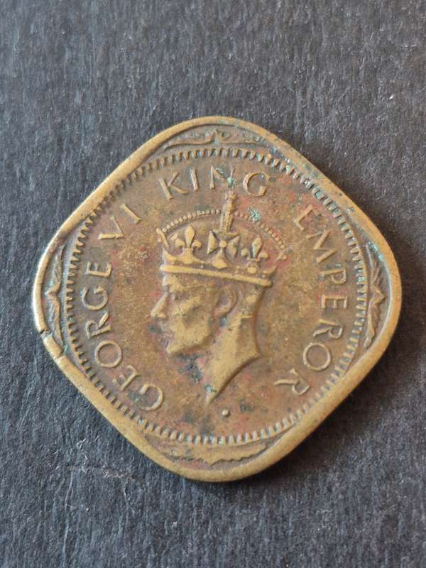 India Two Annas 1943