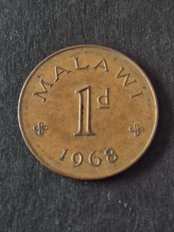Malawi One Penny 1968