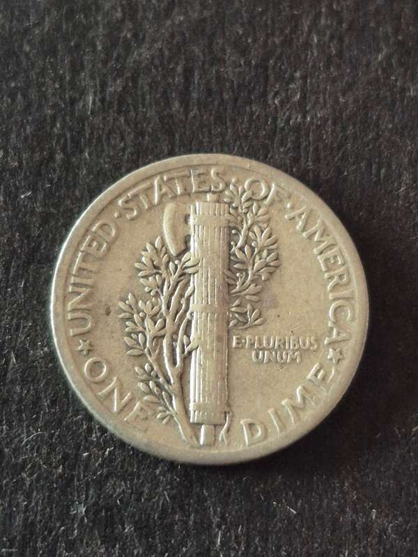USA Mercury Dime 1935 Silver