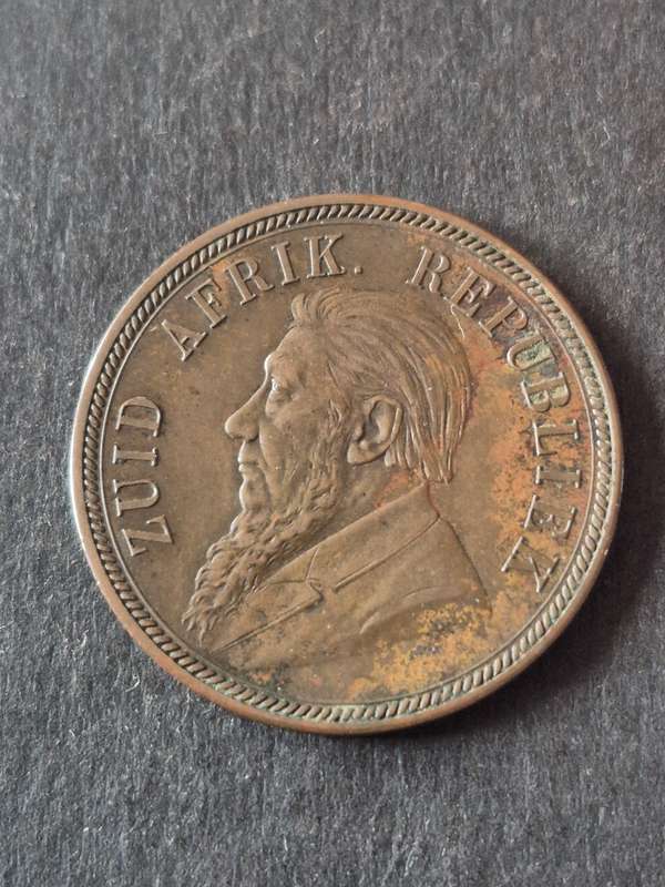 ZAR Penny 1892 (nice condition)