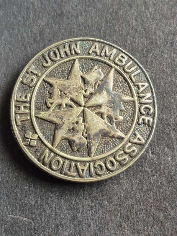 Vintage St. John's Ambulance Association Badge