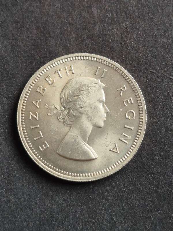 Union 2 Shillings 1960 EF+/UNC