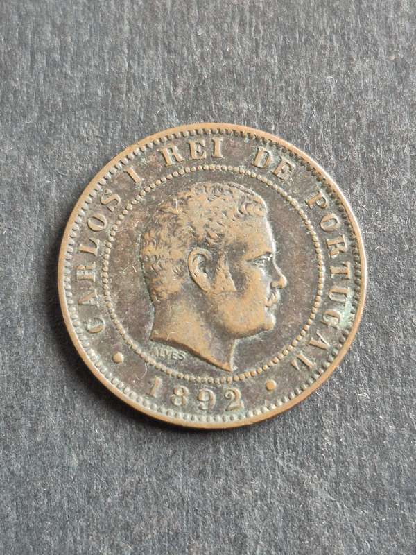 Portugal 10 Reis 1892