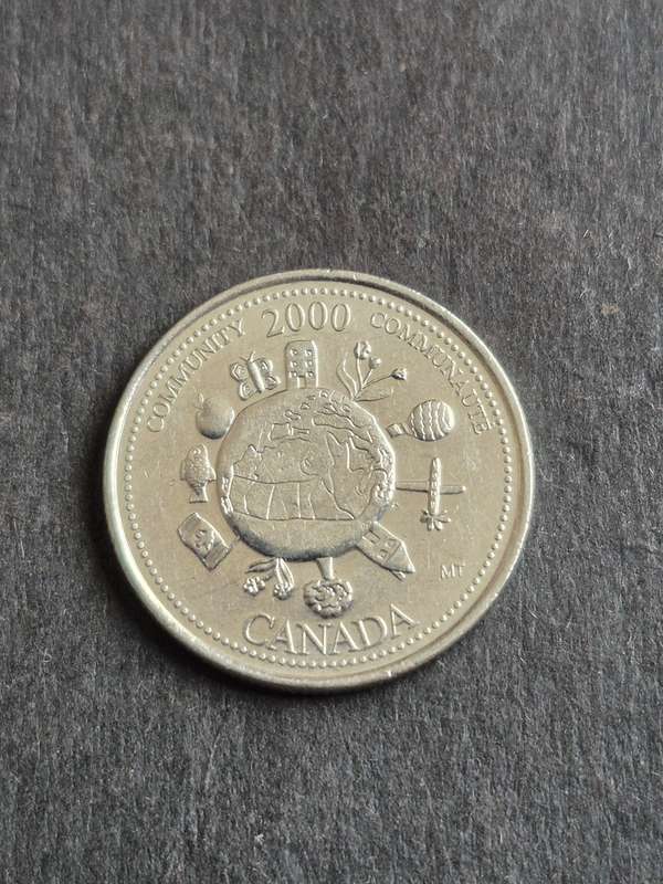 Canada 25 Cents 2000 Community