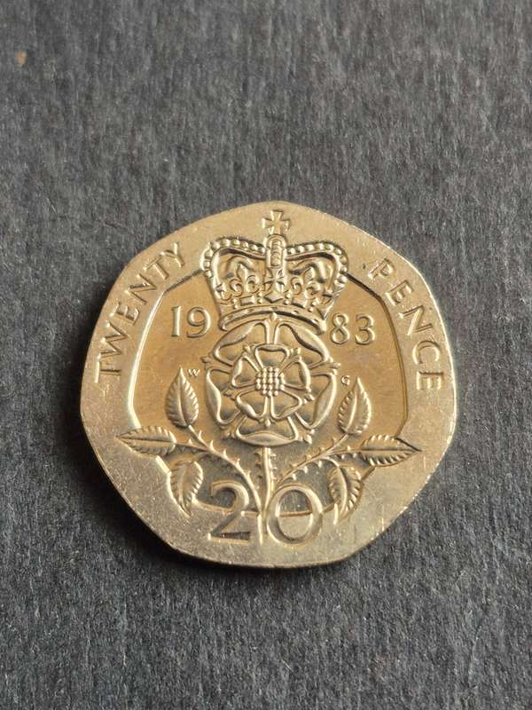 UK 20 Cents 1983 Proof