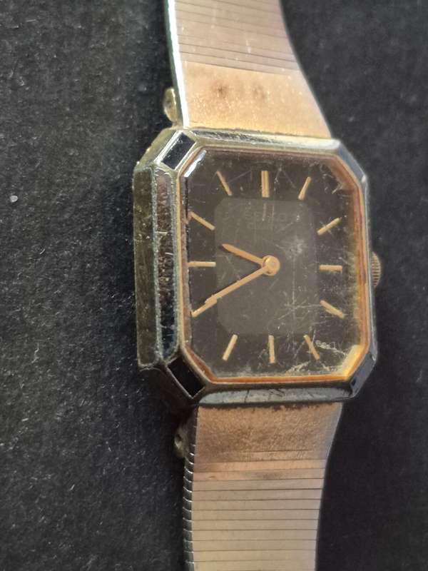 Vintage Seiko Ladies Wrist Watch untested (not working)