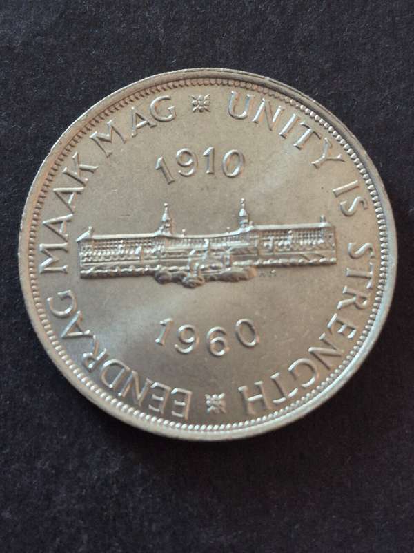 Union 5 Shillings 1960 (excellent condition)