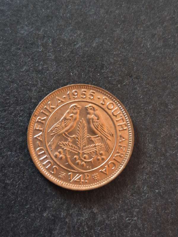 Union Farthing 1955 (excellent condition)
