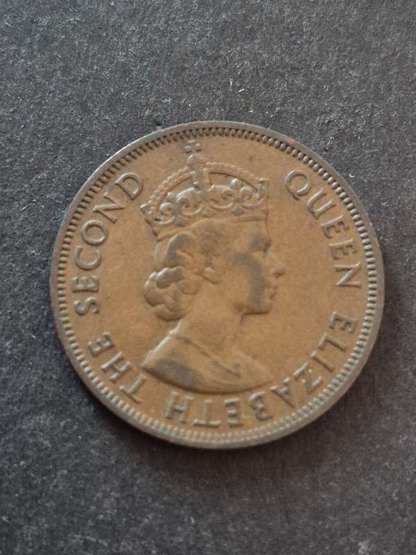 Cyprus 5 Mils 1955