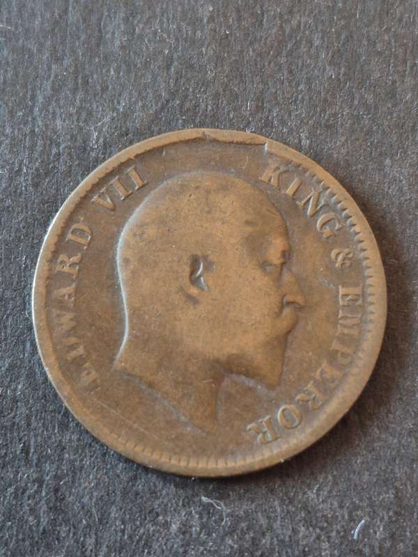 India One Quarter Anna 1910