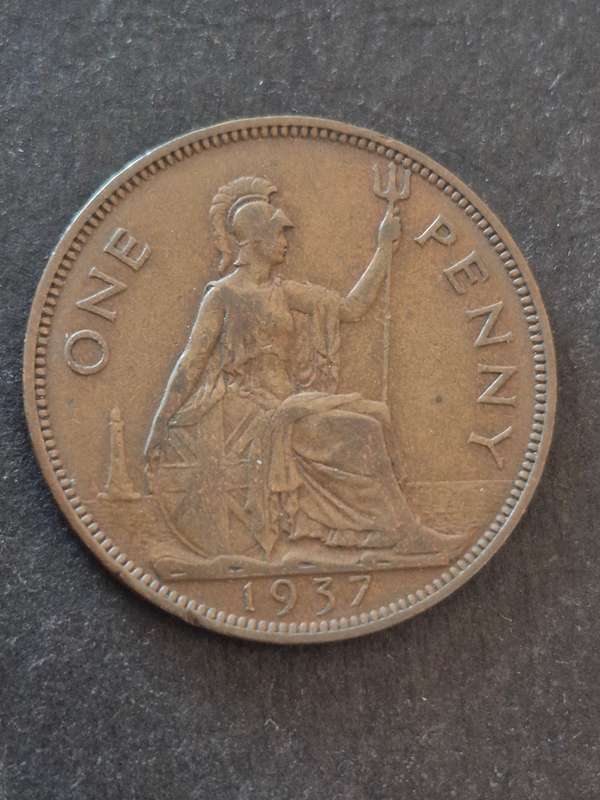 UK Penny 1937