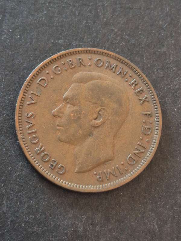UK Penny 1937