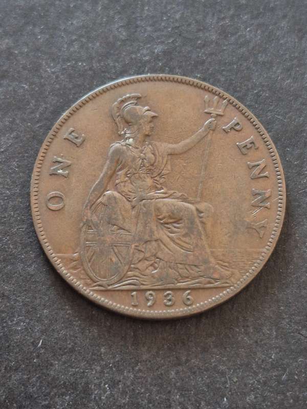 UK Penny 1936