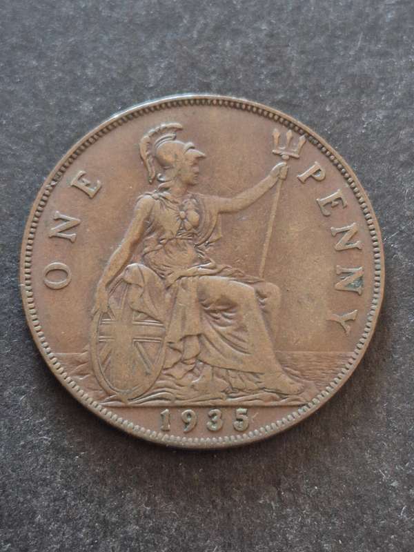 UK Penny 1935