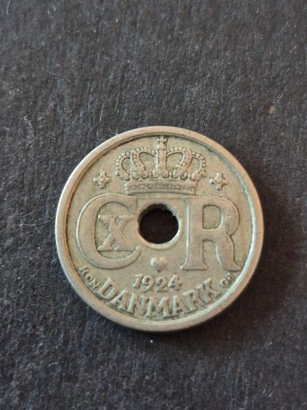 Denmark 10 Ore 1924