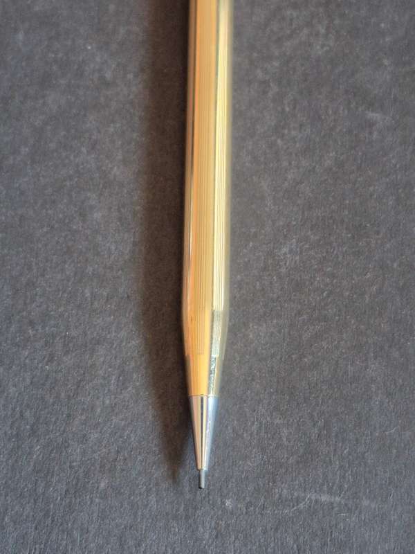 Vintage Cross Pencil 1/20 12kt Rolled Gold - engraved - nice condition