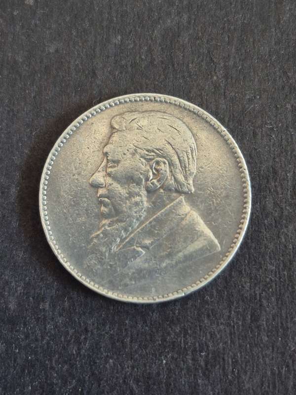 ZAR One Shilling 1897 Silver (nice condition)