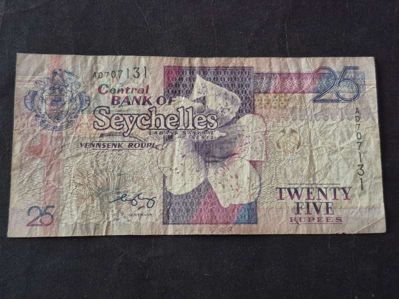 Seychelles 25 Rupees