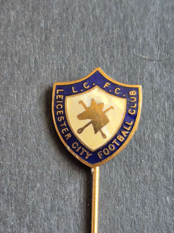 Lester City Football Club Vinage Enamel Stick Pin