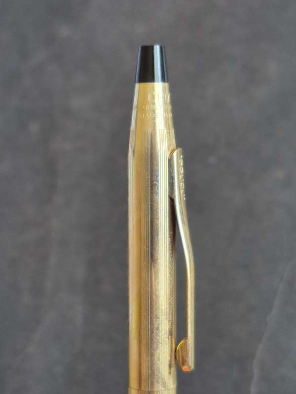 Cross Pen/Pencil Set 1/20 10kts Rolled Gold (engraved)