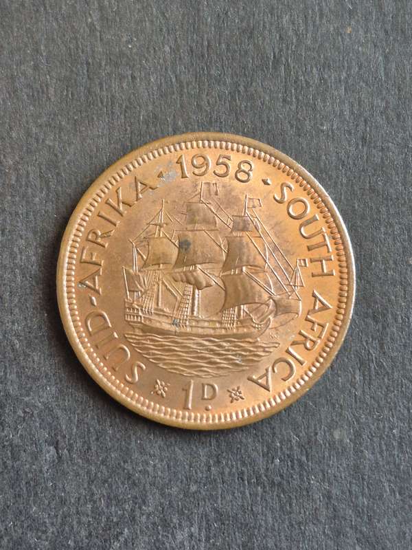 Union Penny 1958 (very nice condition)