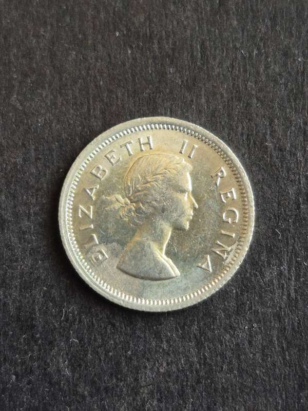 Union Sixpence 1957 (excellent condition)