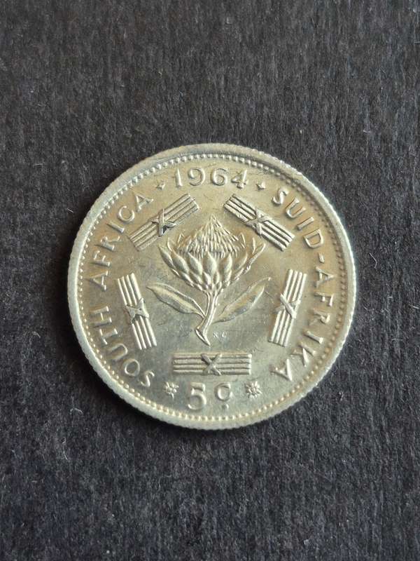 Republic 5 Cents 1964 (excellent condition)