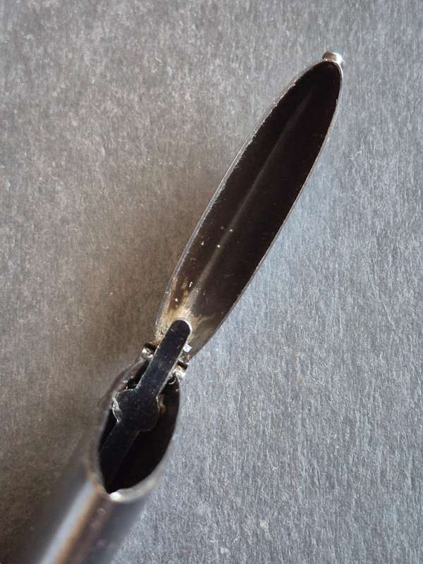 Vintage Gun Metal Vesta Case