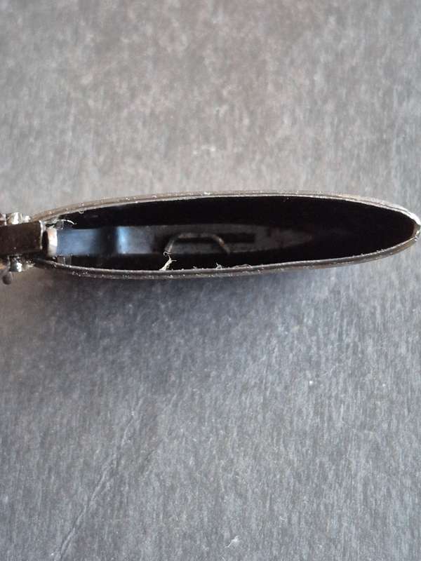 Vintage Gun Metal Vesta Case