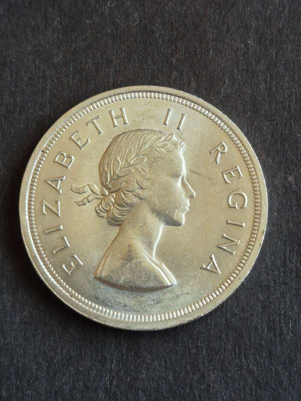 Union 5 Shillings 1957 (nice condition)