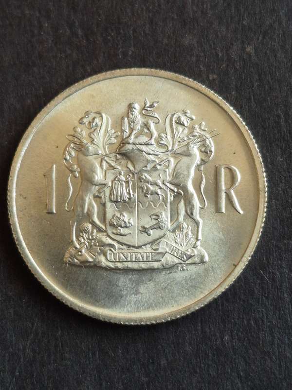 Republic One Rand English UNC (excellent condition)