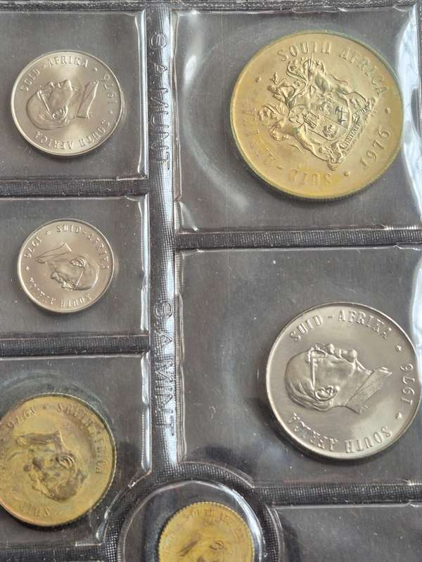 SA Mint Pack 1976 (including Silver One Rand)