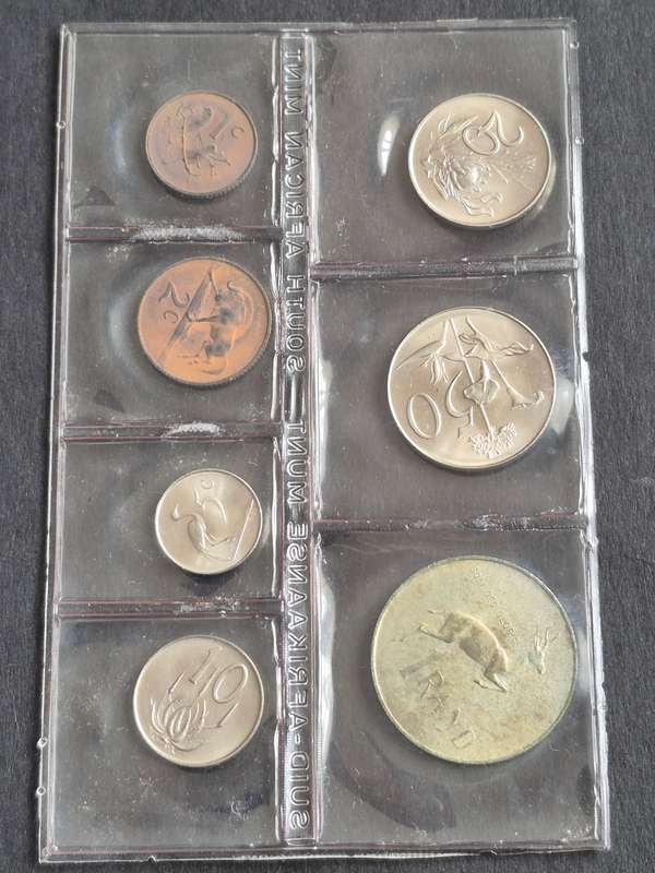 SA Mint Pack 1968 Afrikaans (including Silver One Rand)