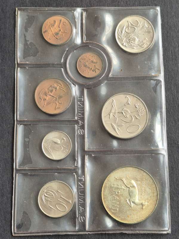 SA Mint Pack 1975 (including Silver One Rand)