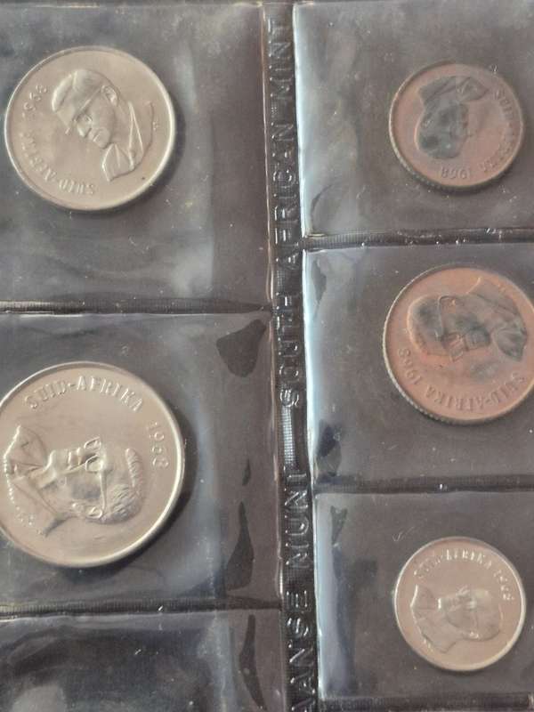 SA Mint Pack 1968 Afrikaans (missing Silver R1)