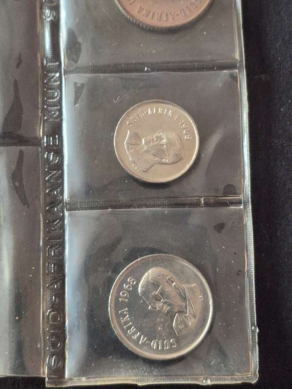 SA Mint Pack 1968 Afrikaans (missing Silver R1)